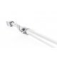 telescopische paal met 'easy clip'